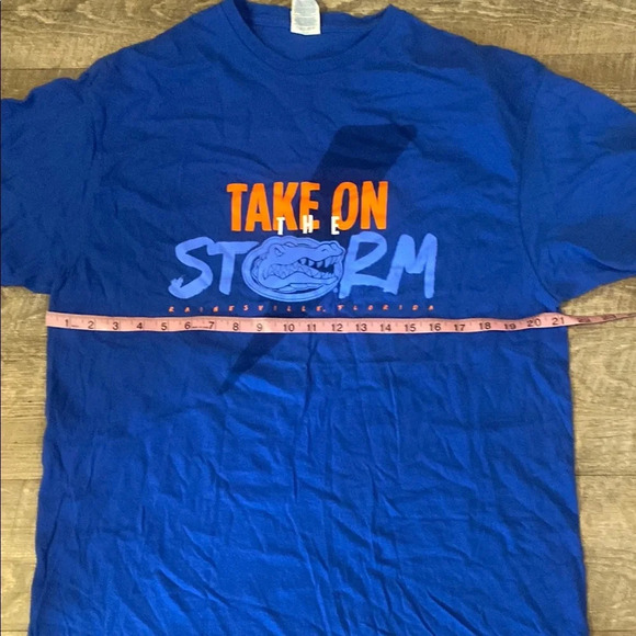 Delta Florida Gators Graphic NCAA Orange & Blue Graphic Tee XL FLORIDA The Swamp - Picture 4 of 6